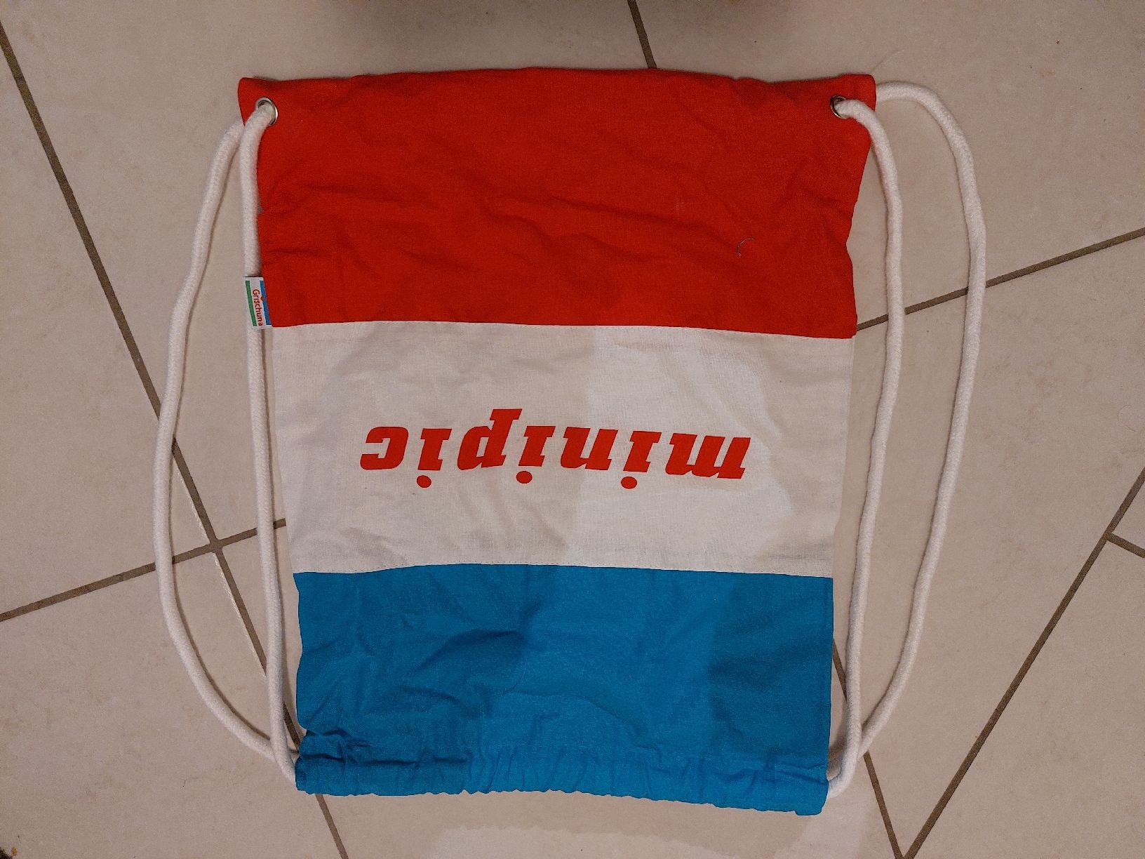 Zaini: Minipic Turnbeutel / Rucksack - Kult Schweizer Marke - neu – Nuovo (secondo la descrizione) da Büttikon AG venduto da lca_v7pb 1