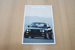 BMW 3er USA Prospekt 325i 325is 325iX 1989
