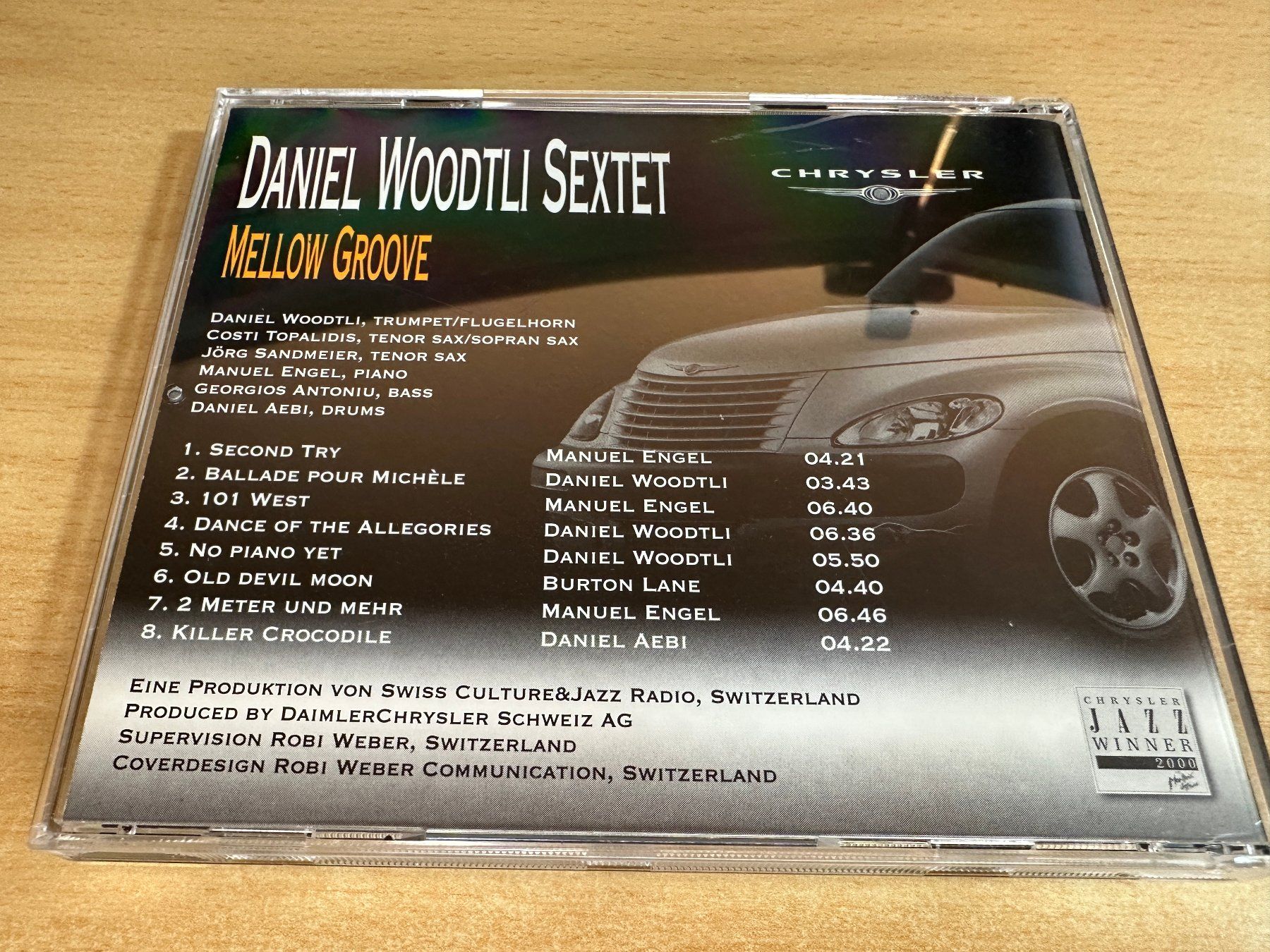 CD: A4 Daniel Woodtli Sextet - Mellow Groove – Usato da Rikon im Tösstal venduto da Alpenmutz 1