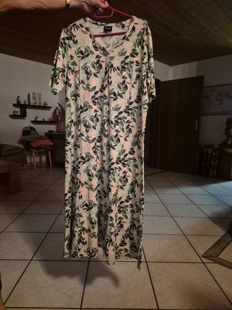 Damen Kleid Artime mit Blattmuster Grösse XL 