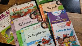 Lot de 8 livres pour le début de la lecture