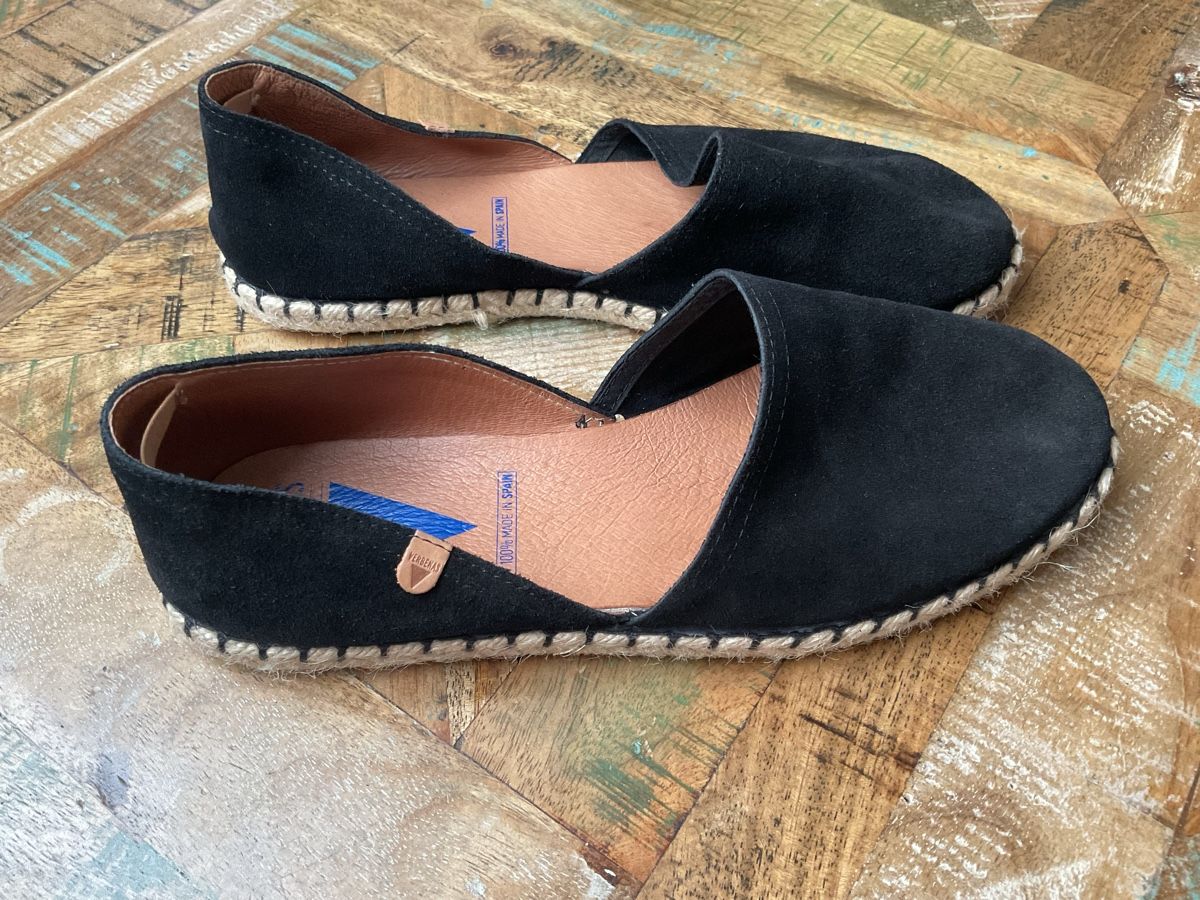 Scarpe da donna: VERBENAS Espadrilles Leder - schwarz Gr.42 – Usato da Bachenbülach venduto da Sybeco 2