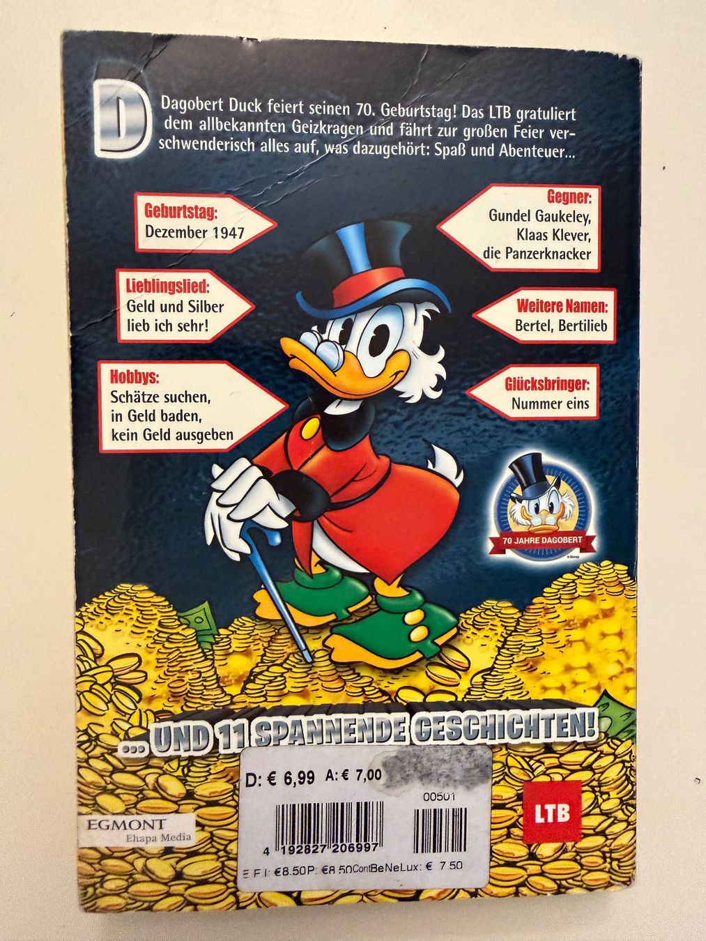 Fumetti: LTB Lustiges Taschenbuch 501 – Usato da Münsingen venduto da Ganjam 2
