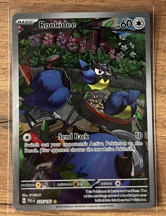 Rookidee 225/193 ILLUSTRATION RARE Pokemon Paldea Evolved (Neu (gemäss ...