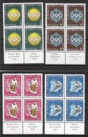 Viererblockserie W25w-W28w Olymp. Winterspiele ** 15.1.1948