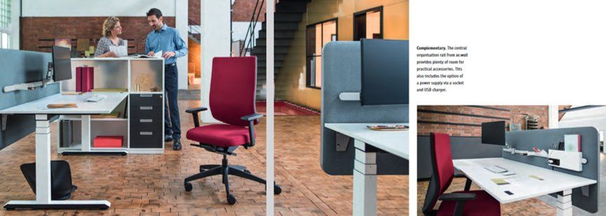 Sedus Scrivanie: SEDUS Temptation c Ergonomic Desk – Nuovo (secondo la descrizione) da Zürich venduto da aygo_a 2