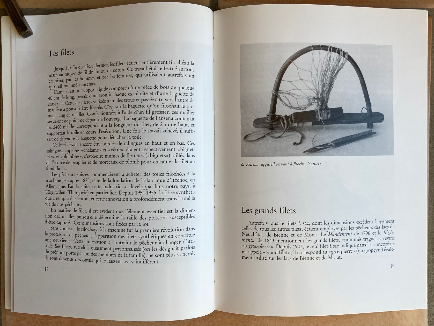 Bücher: Histoire Pêche Lacs Jurassiens - 1989 – Gebraucht aus Versoix von Decapod 4