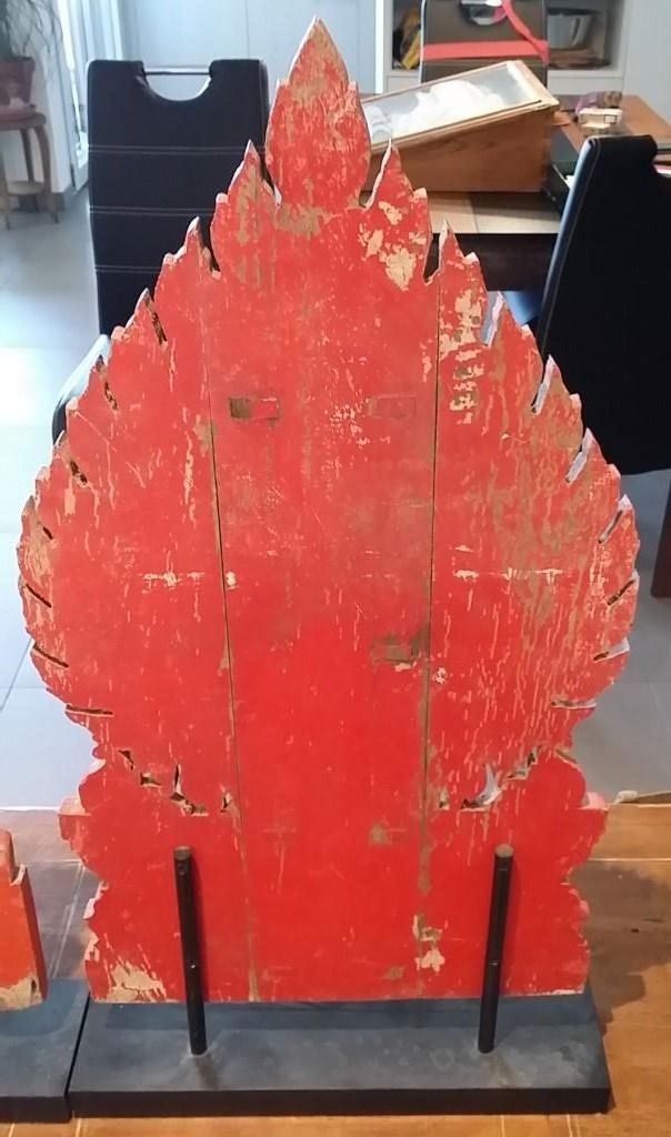 Skulpturen & Statuen: Sculpture Buddha et Roue de la Loi Thaï – Gebraucht aus Epagny von Kariba 8