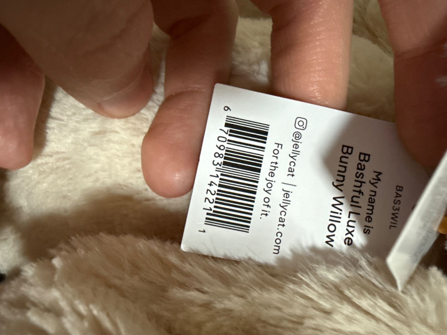 Jellycat Giocattoli: Jellycat bunny de luxe – Nuovo e nell'imballaggio originale da Basel venduto da man_nx6q 3