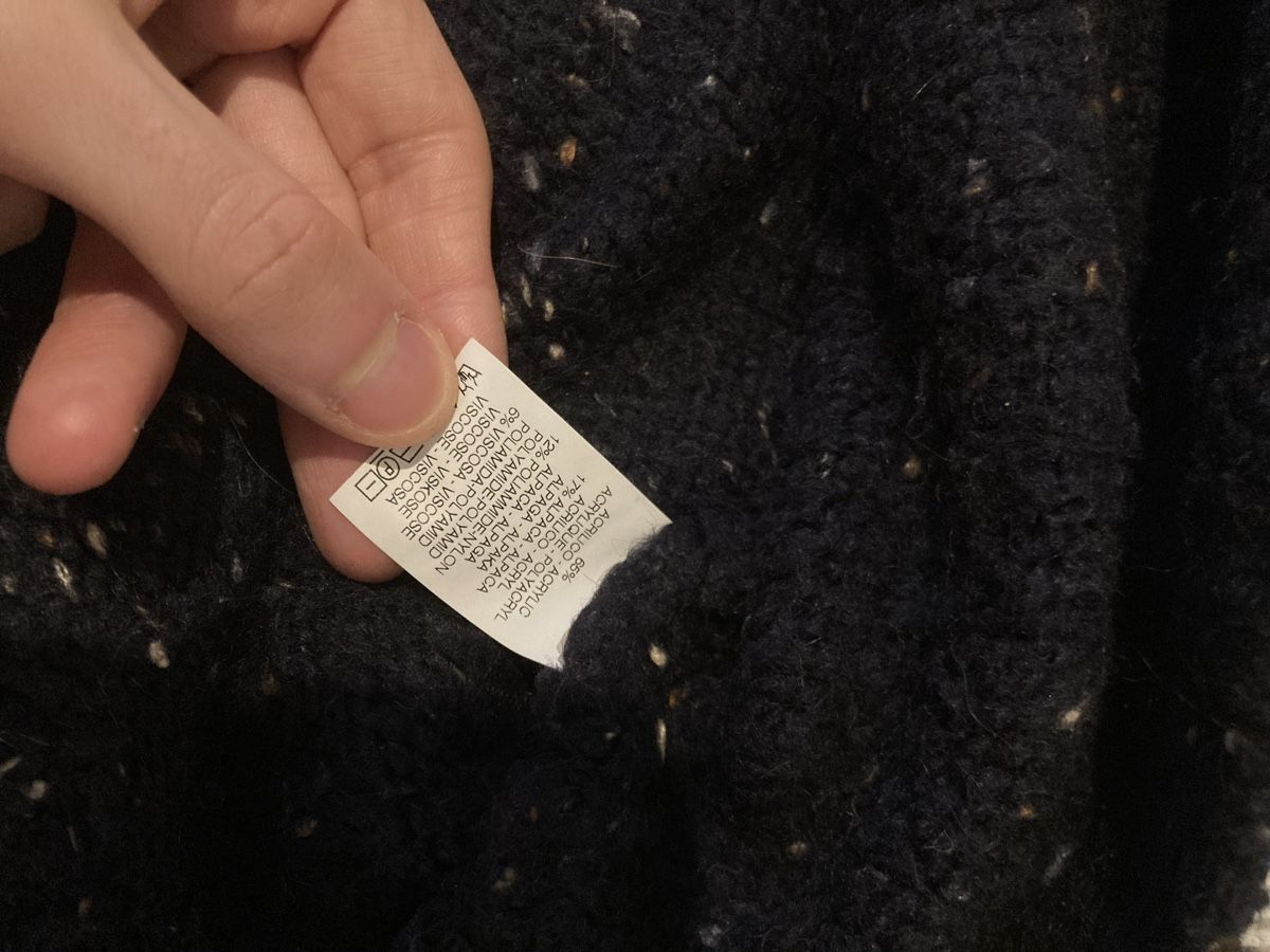 Maglioni & Felpe: Blauer Pullover mit Rundhalsausschnitt – Usato da Zuerich venduto da A.Snd.C 2