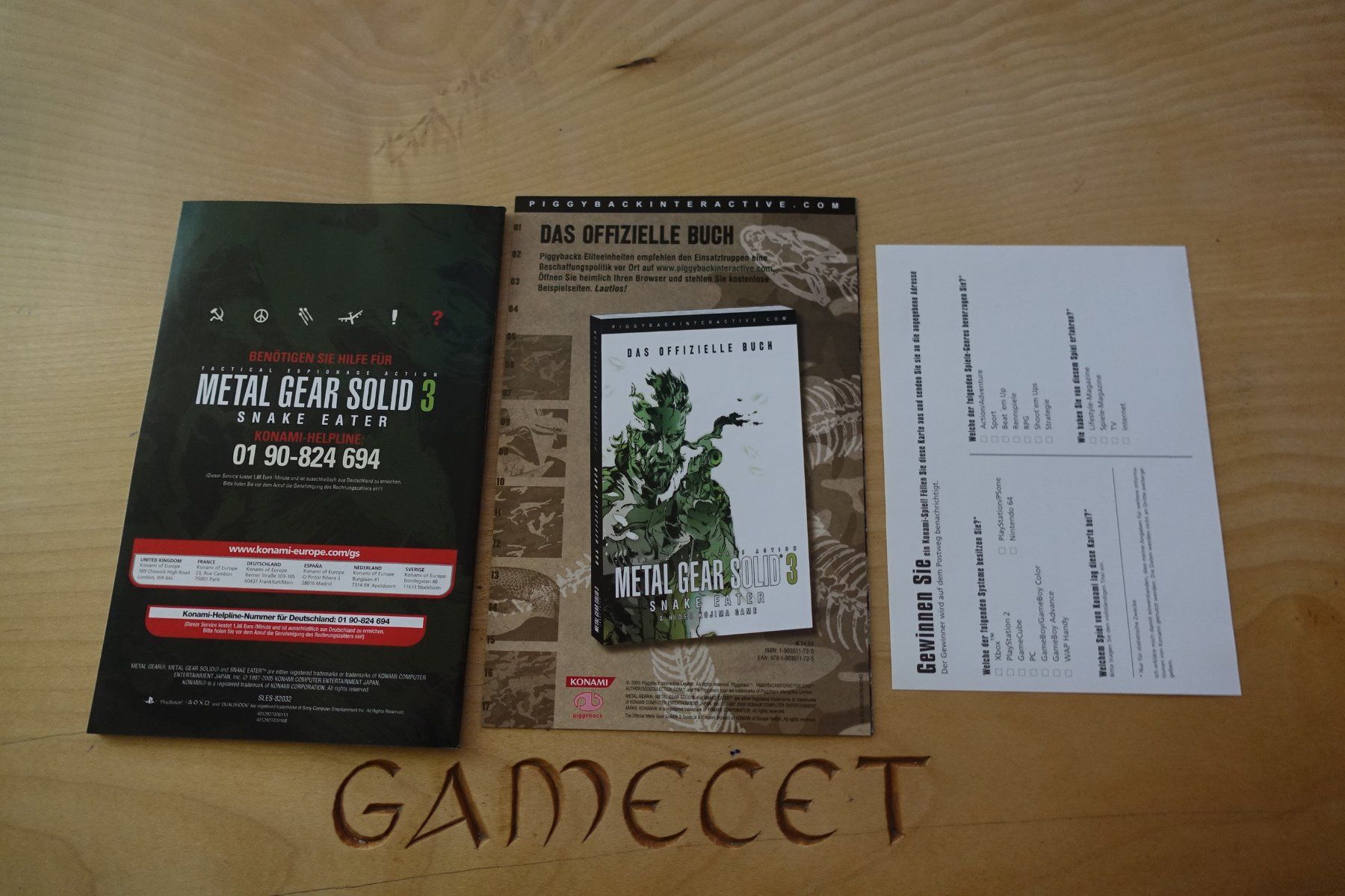Sony Giochi: Metal Gear Solid 3: Snake Eater - Steelbook – Usato da Steinach venduto da Gamecetch 5