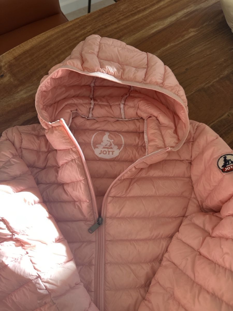 Jott Giacche & Cappotti: JOTT Lightweight Down Jacket in Light Pink Size Small – Usato da Vésenaz venduto da vane14 1