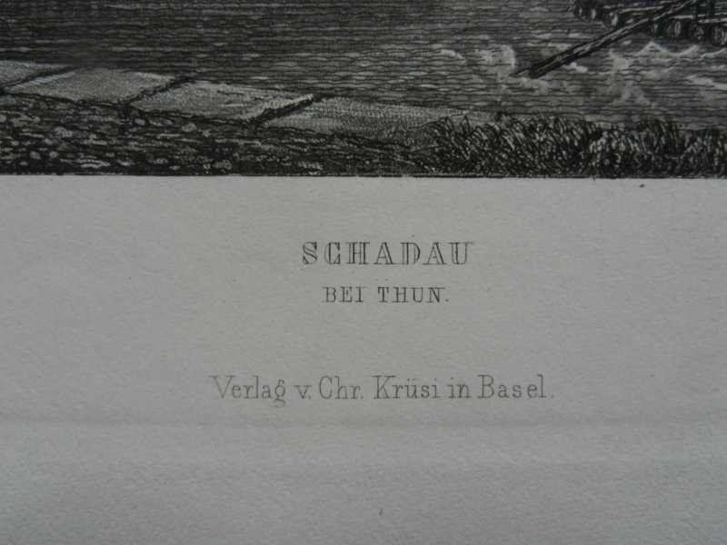 Stiche: Thun Schadau – Gebraucht aus Risch von Rischli15 2