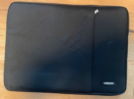 Schwarze HSEOK Laptoptasche 15-15.6 Zoll