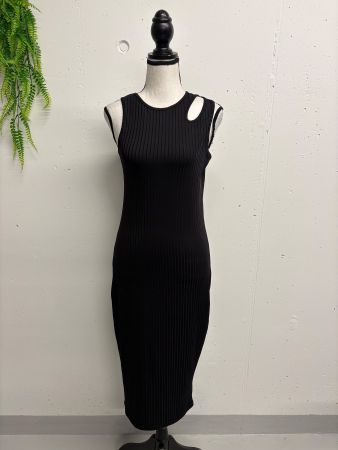 Lascana Strandkleid schwarz Gr. S Cut Out