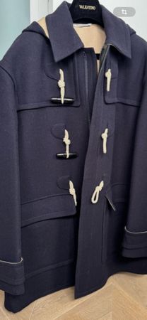 Valentino Dufflecoat Gr. 48 Navy - Herbstmantel