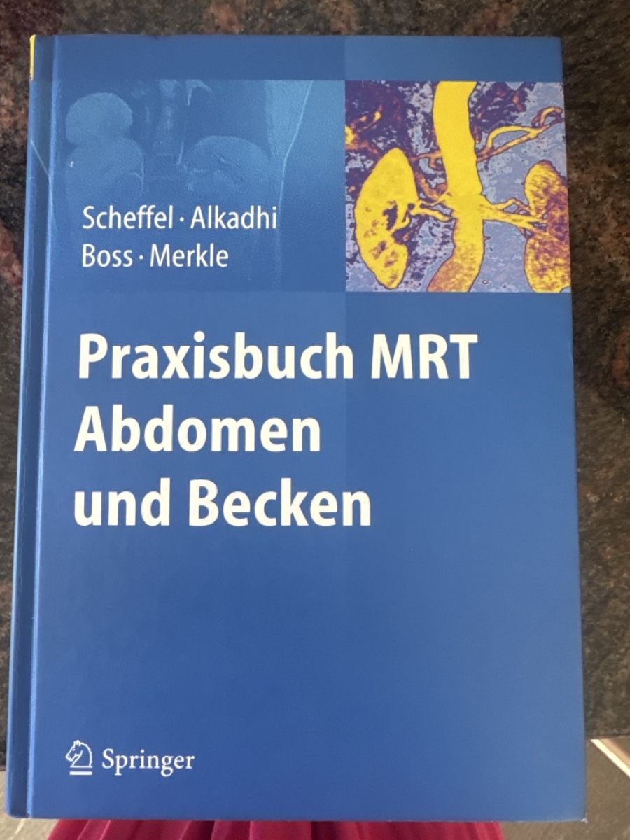 Bücher: Praxisbuch MRT Abdomen und Becken Springer – Neu (gemäss Beschreibung) aus Neerach von bar_t2xd