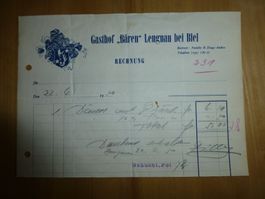 Lengnau, Gasrhof Bären 1950