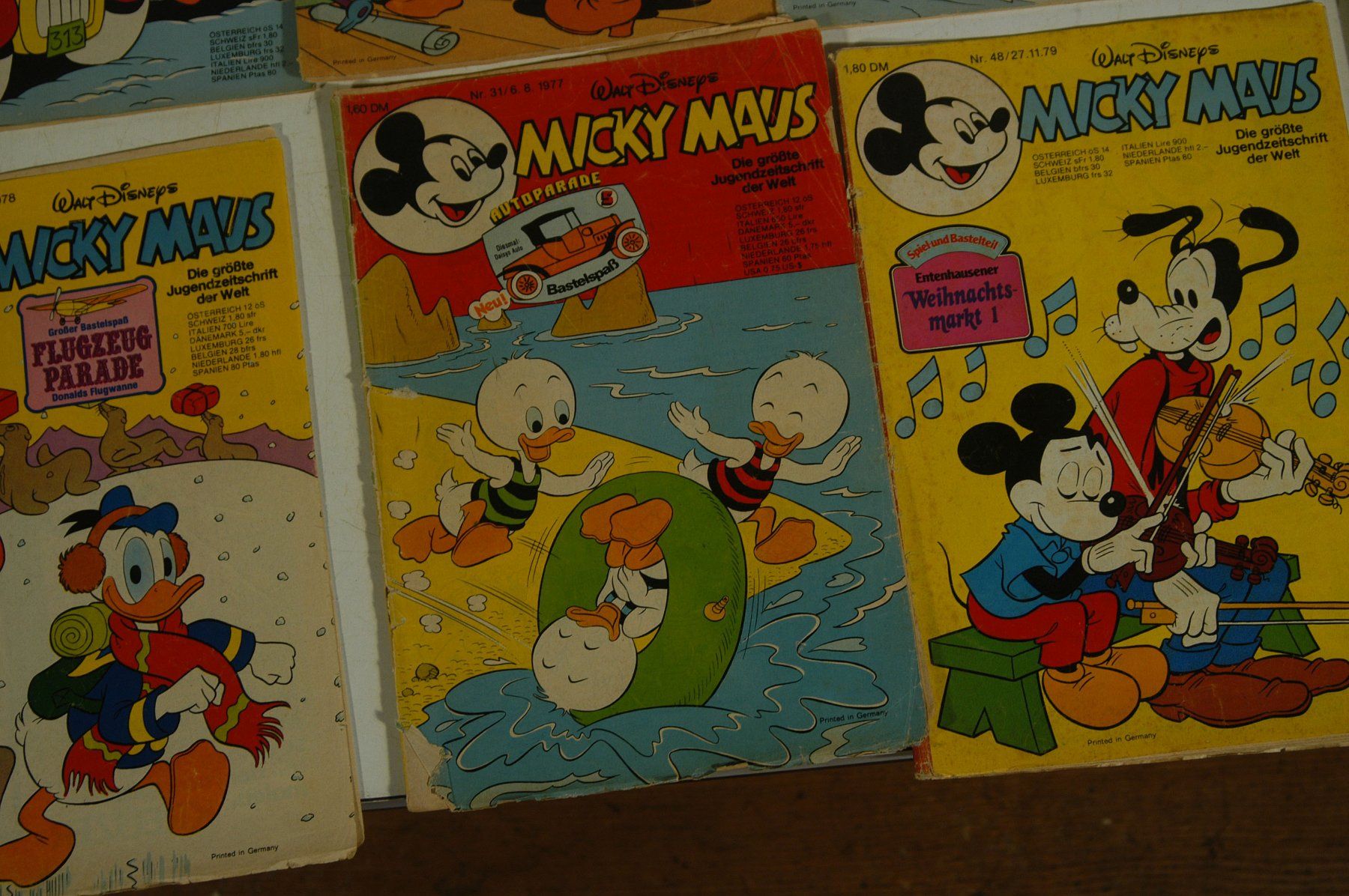 Fumetti: Micky Mouse Hefte 22 Stück um 1980 – Usato da Herisau venduto da Wisen 5