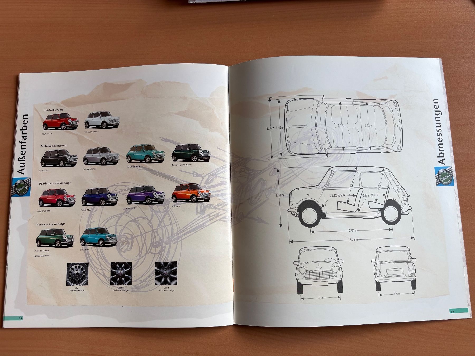 Mini Documenti: Mini Prospekt Deutsch 1998 Mini MPi – Usato da Neuenegg venduto da Puerror 9