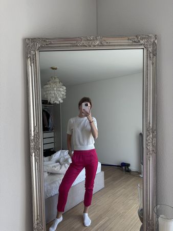 Zara Pink Trousers - Size S