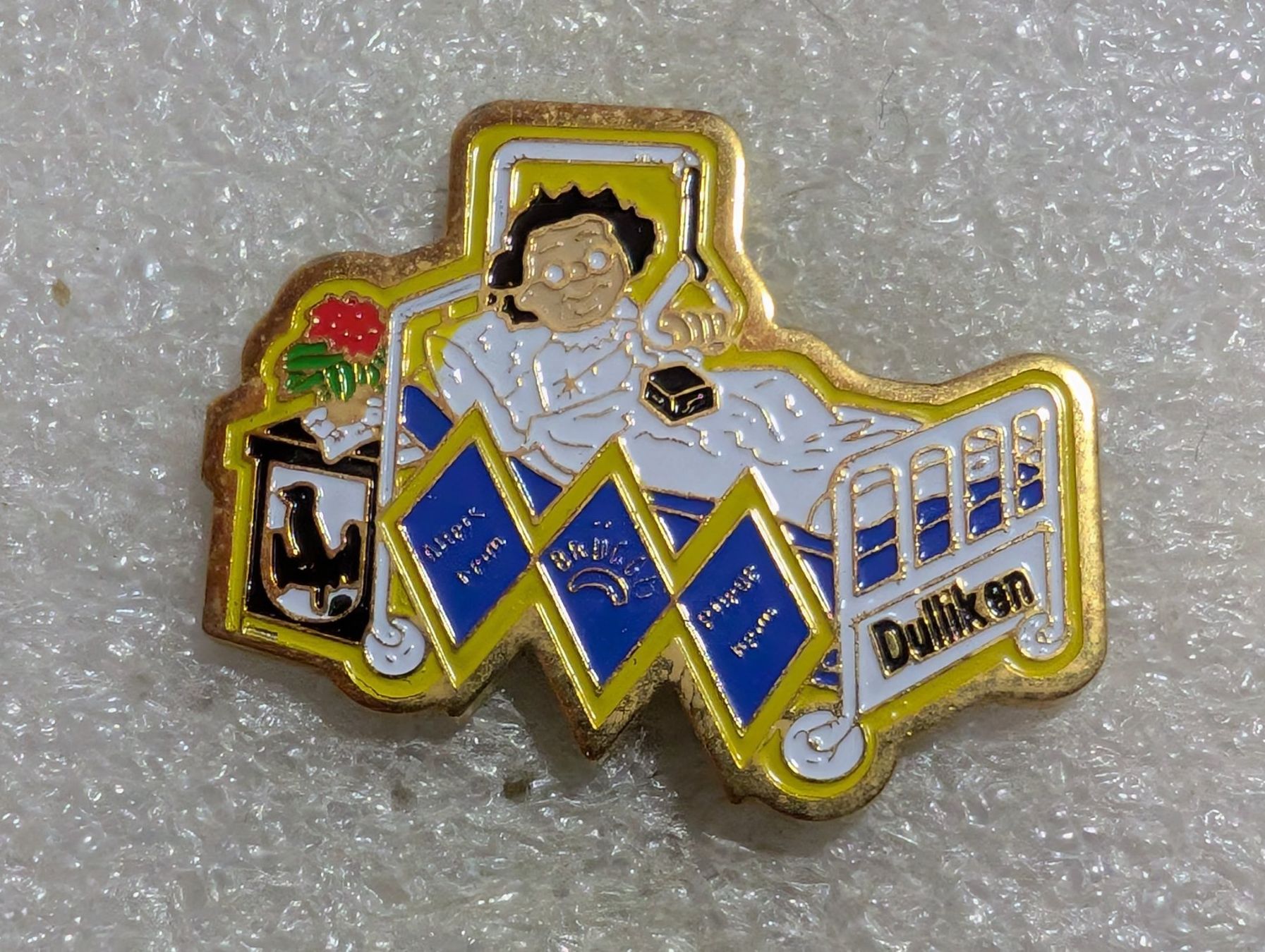 Placchette & Badge: Ansteckpin 216: – Usato da Oppligen venduto da Pin-Fall-Shop