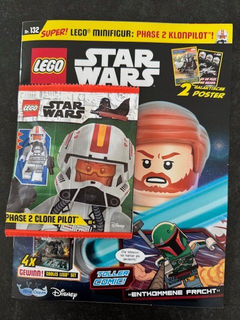 Riviste & Magazine: Lego Star Wars Nr. 132, inkl. Minifigur Phase 2 Clone Pilot – Nuovo (secondo la descrizione) da Aesch BL venduto da lupolino225