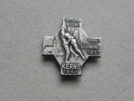 Abzeichen OB - NW Kantonal Schwingfest Schwingen Kerns 1964
