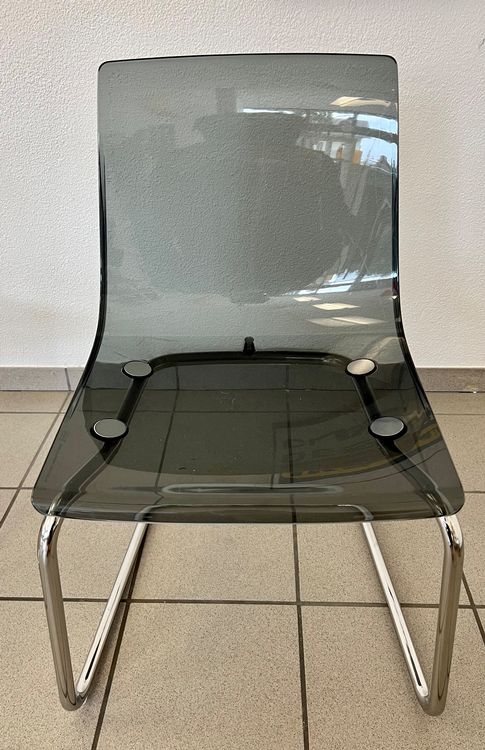 4 Vintage Ikea Tobias Plexiglas Stühle Freischwinger Kaufen auf Ricardo
