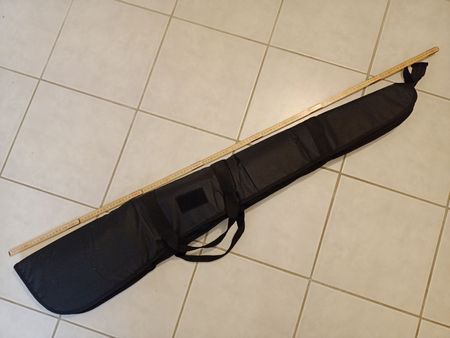 Waffentasche - Schwarz, Gepolstert & Praktisch (130cm)