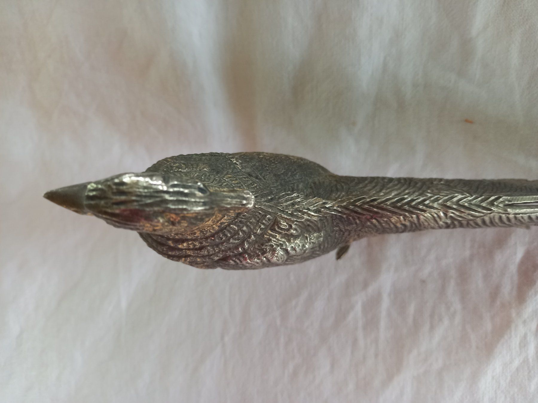 Statuette: Figurine de faisan en métal – Usato da Rossens FR venduto da Souris1 3
