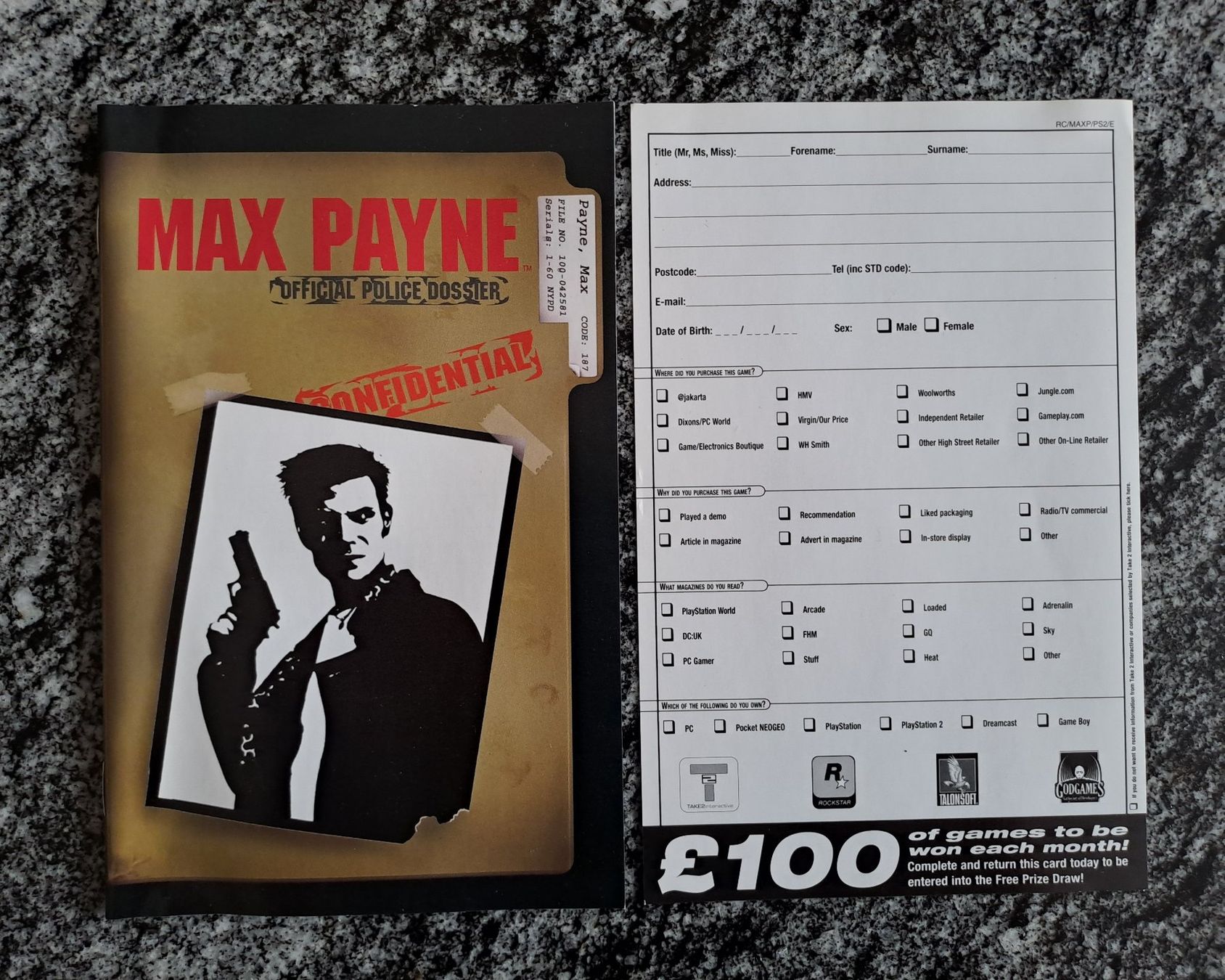 Sony Spiele: Max Payne (PS2) – Gebraucht aus Meierskappel von BruceCruise 3