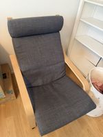 Sessel Poäng IKEA, dunkelgrau, guter Zustand