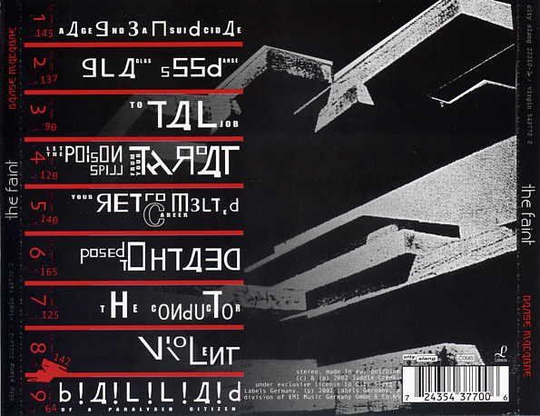 CDs: 2-CD The Faint - Dance macabre (2002) – Gebraucht aus Möriken AG von mineralia 1