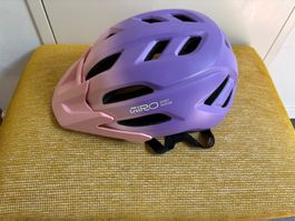 Casque vélo Giro enfant violet/rose taille Y 50-57cm
