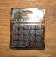 Dés Warhammer 40000 Blood Angels neuf sous emballage