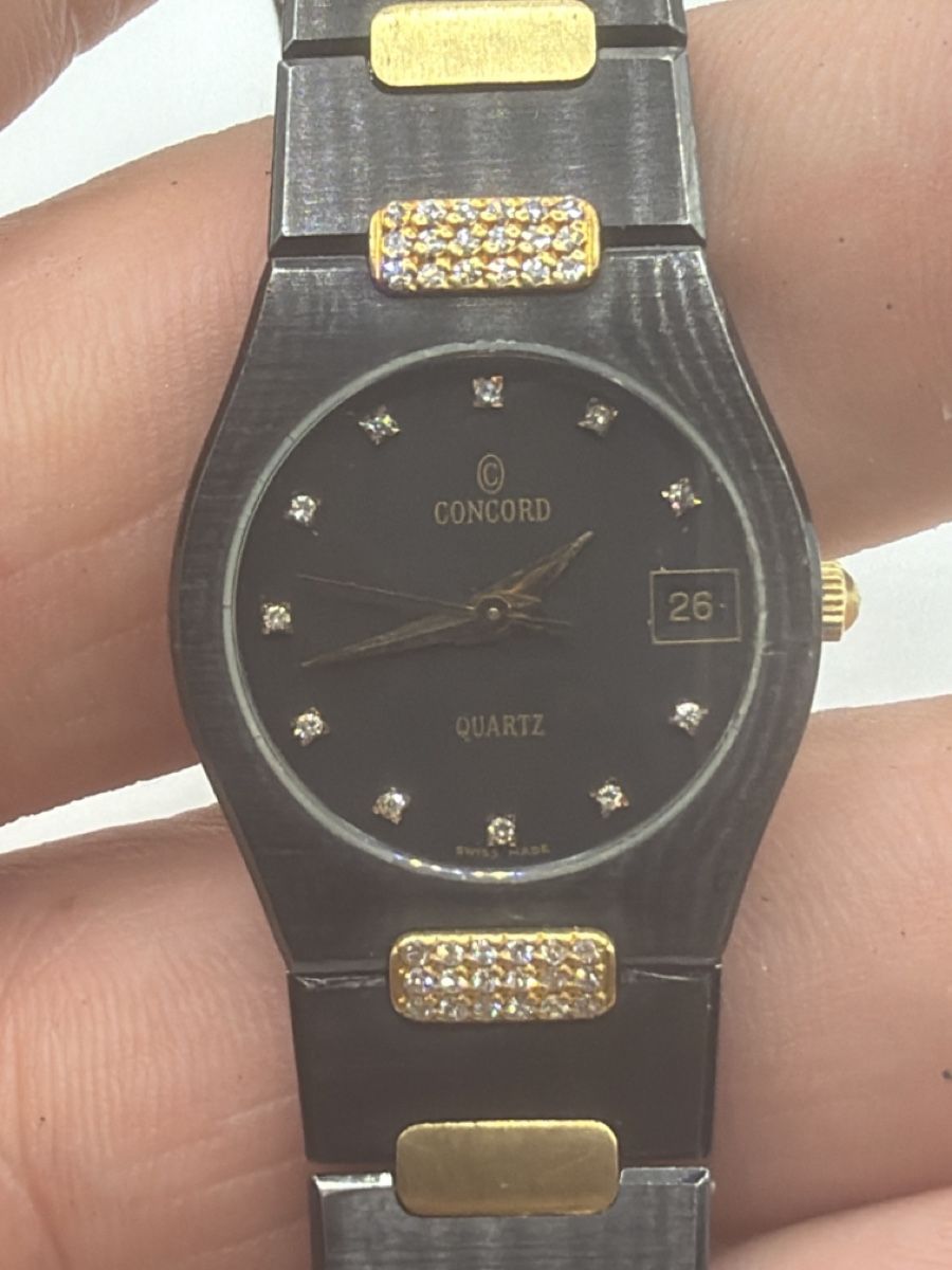 Concord Orologi: Concord gold/Diamanten  – Difettoso da Rothrist venduto da Mm-watch 1