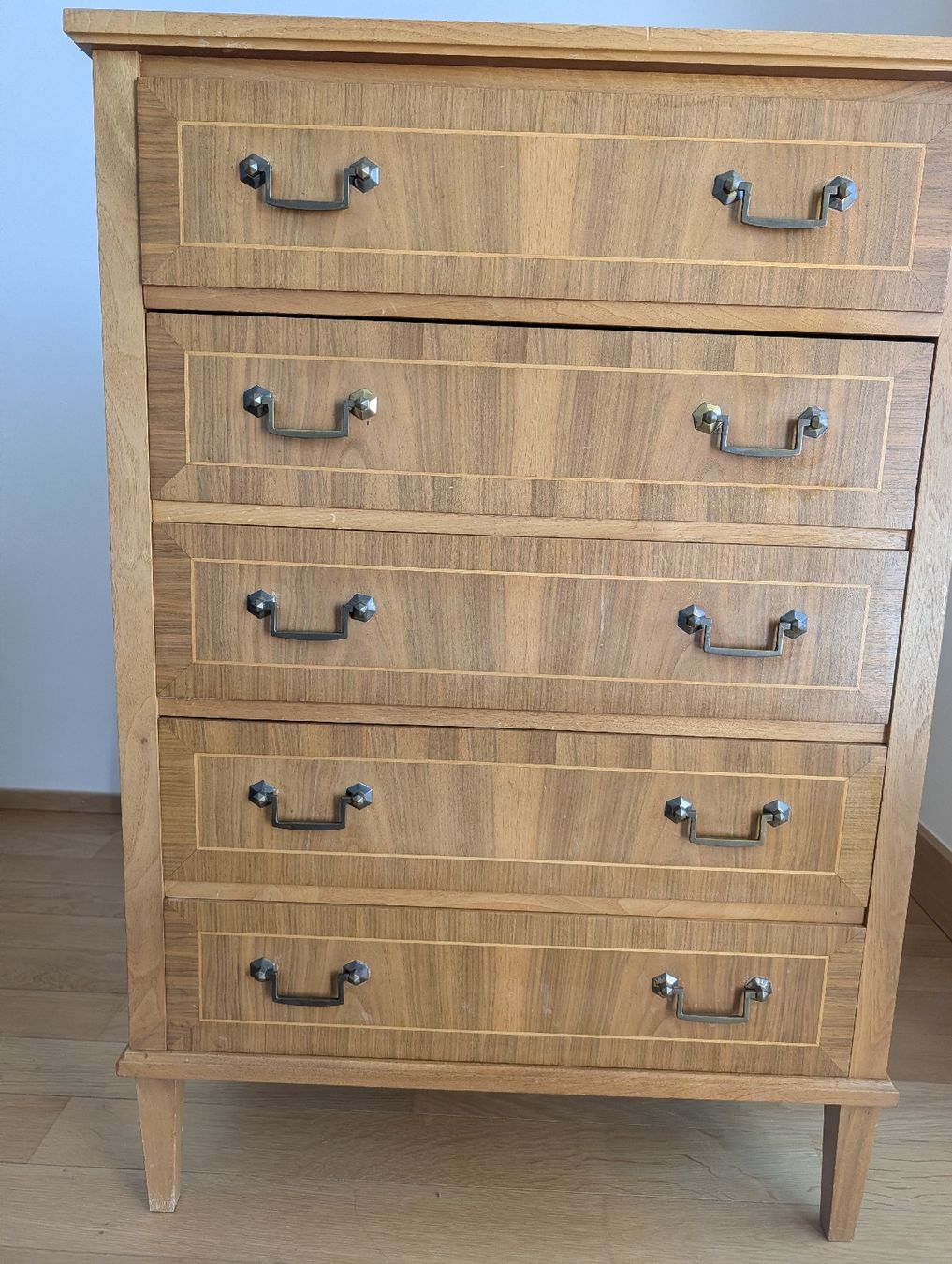 Kommoden: Commode 5 drawers wood vintage condition – Gebraucht aus Genève von pie_597t 3
