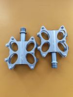 AEST CNC Aluminium Plattformpedale - Silber