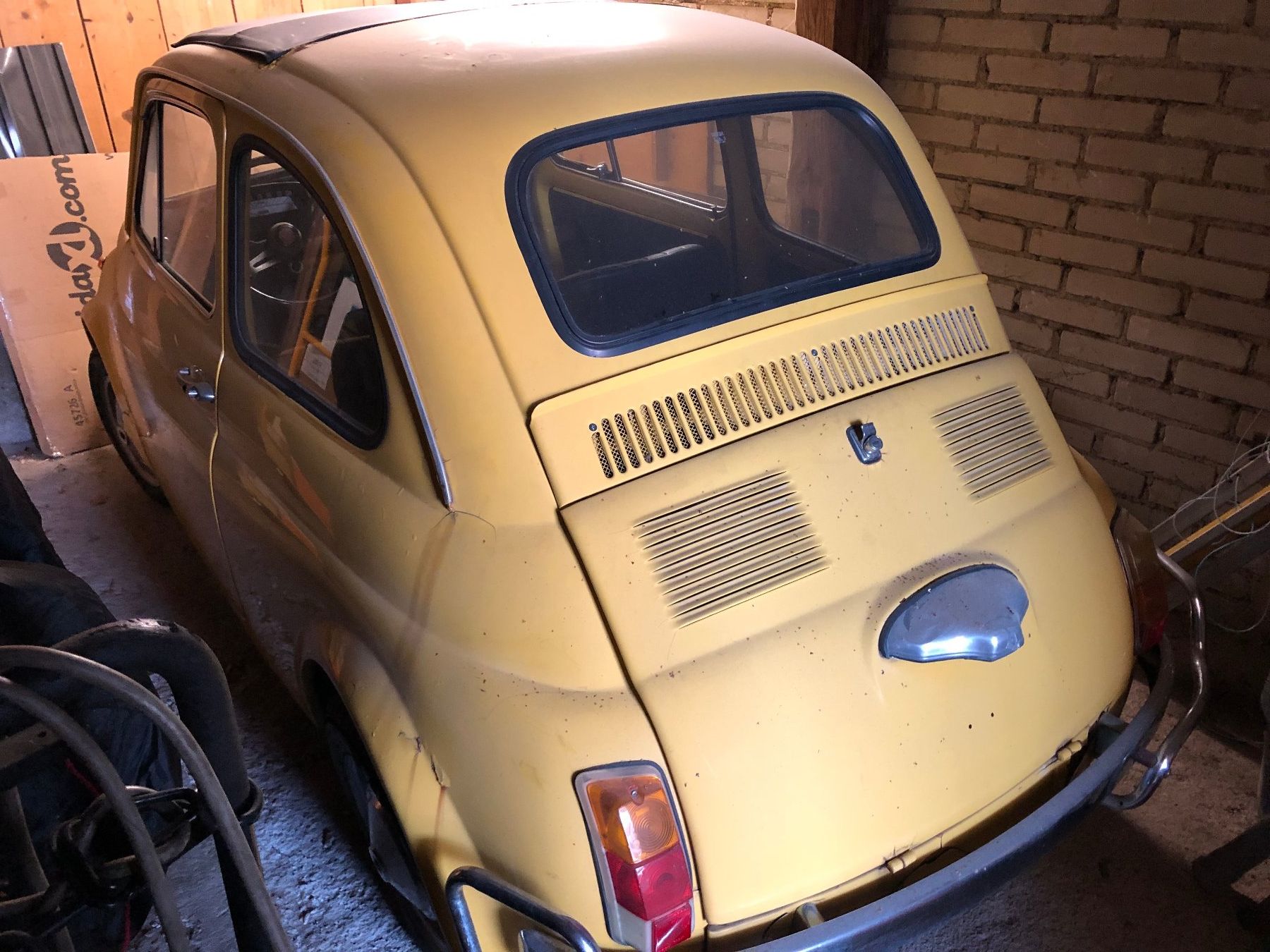 Fiat Automobili: Fiat 500 Oldtimer gelb ab Platz 58522km – Usato da Hefenhofen venduto da Crg 1