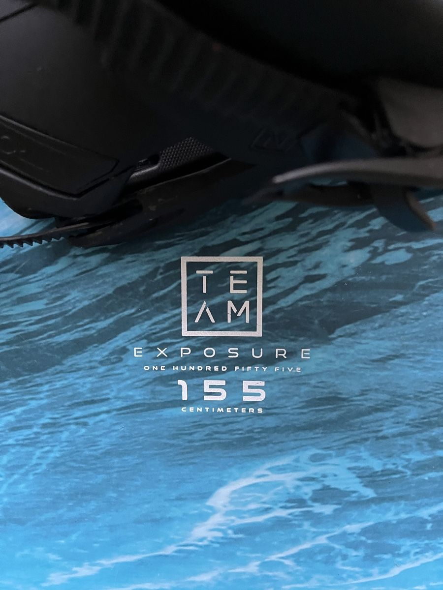 Board: Nitro - Team Exposure Snowboard inkl. Bindung – Usato da Unterseen venduto da BiancaNBozo 3