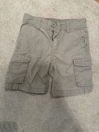 Nautica Jungen Shorts Gr. 5 (104-110) beige Cargo Shorts