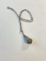 Chaîne vintage en argent 925 