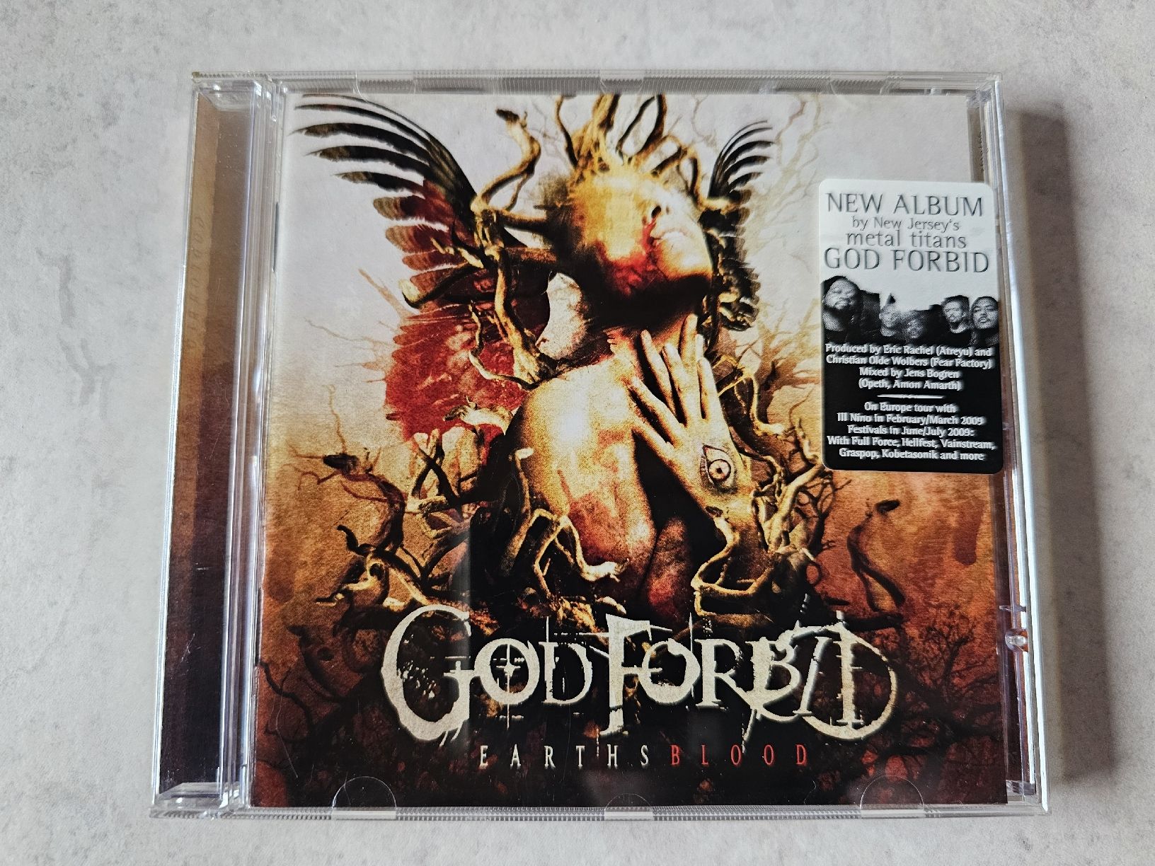 CD: God Forbid  -  Earths Blood – Usato da Schneisingen venduto da backstore24