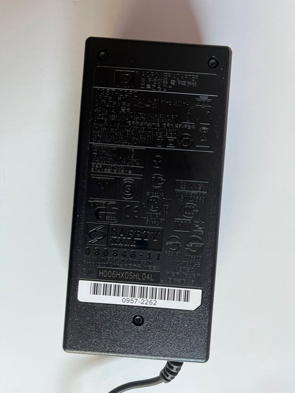 Hewlett Packard Caricabatterie: Netzteil HP 0957-2262 – Usato da Zollikofen venduto da pico27 2