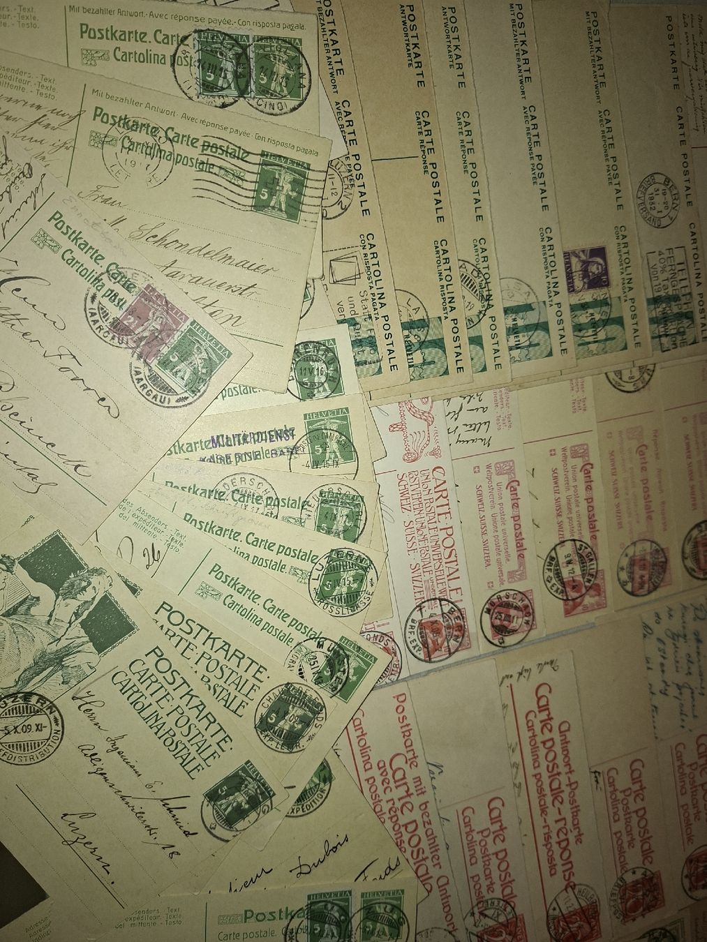 Tutti i francobolli: Grosses Lot alter Postkarten Div – Usato da Balgach venduto da SIMEON27 1