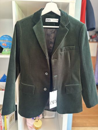 Neu mit Etikett Zara Blazer in Samt