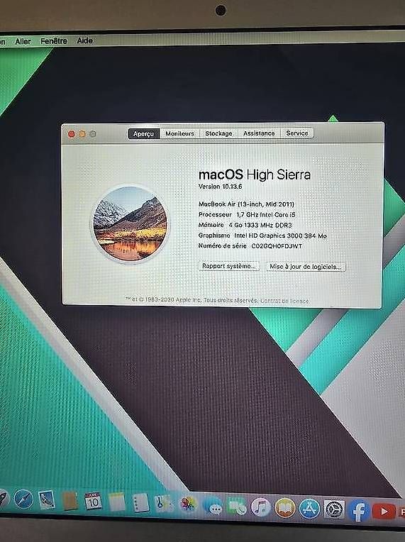 Apple Notebook: MacBook Air i5 | 4Go RAM | SSD 121Go – Usato da Renens VD venduto da MTD2211 6