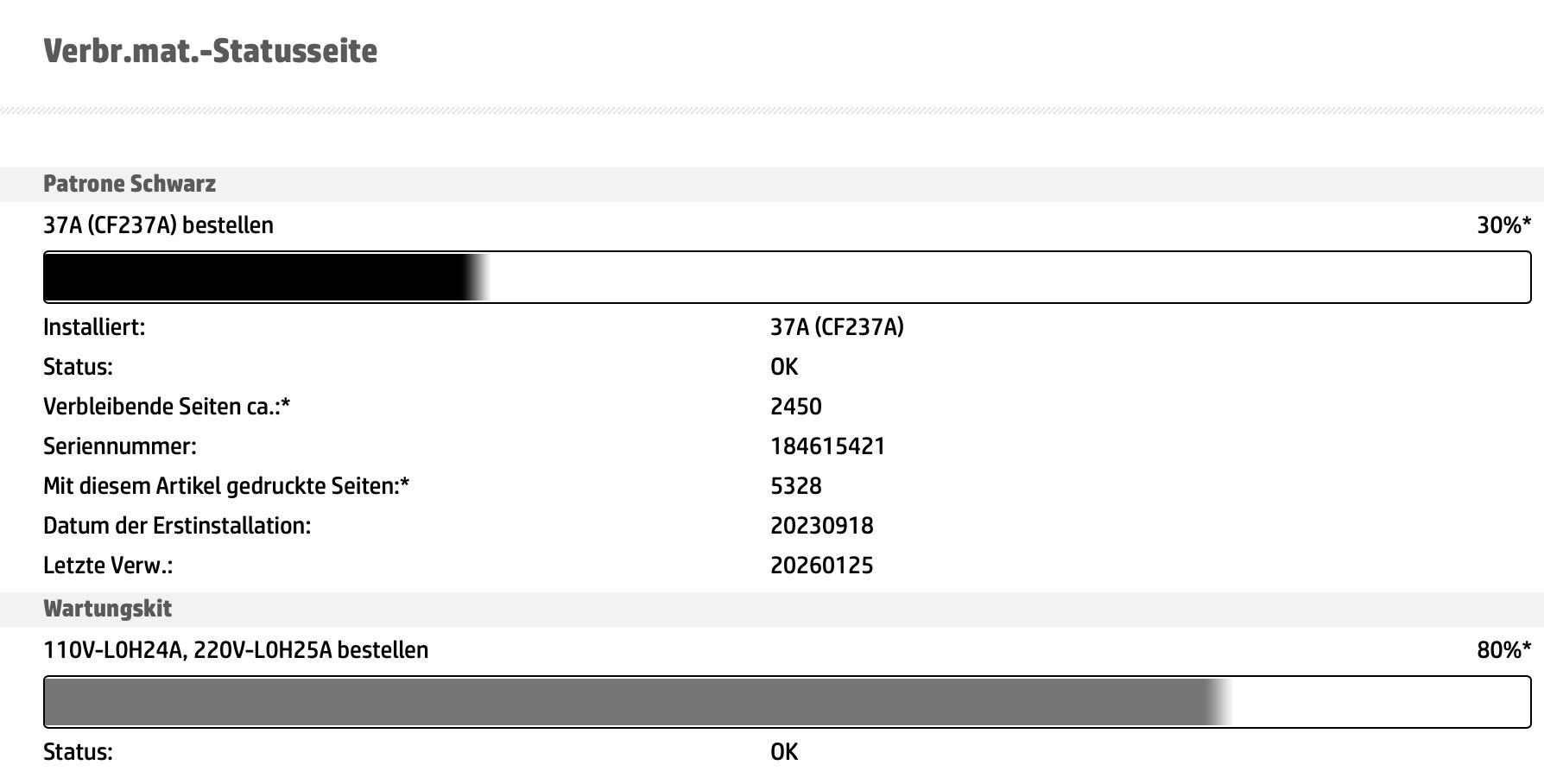 Hewlett Packard Stampanti: HP LaserJet Enterprise M608 – Usato da Mägenwil venduto da danze 2