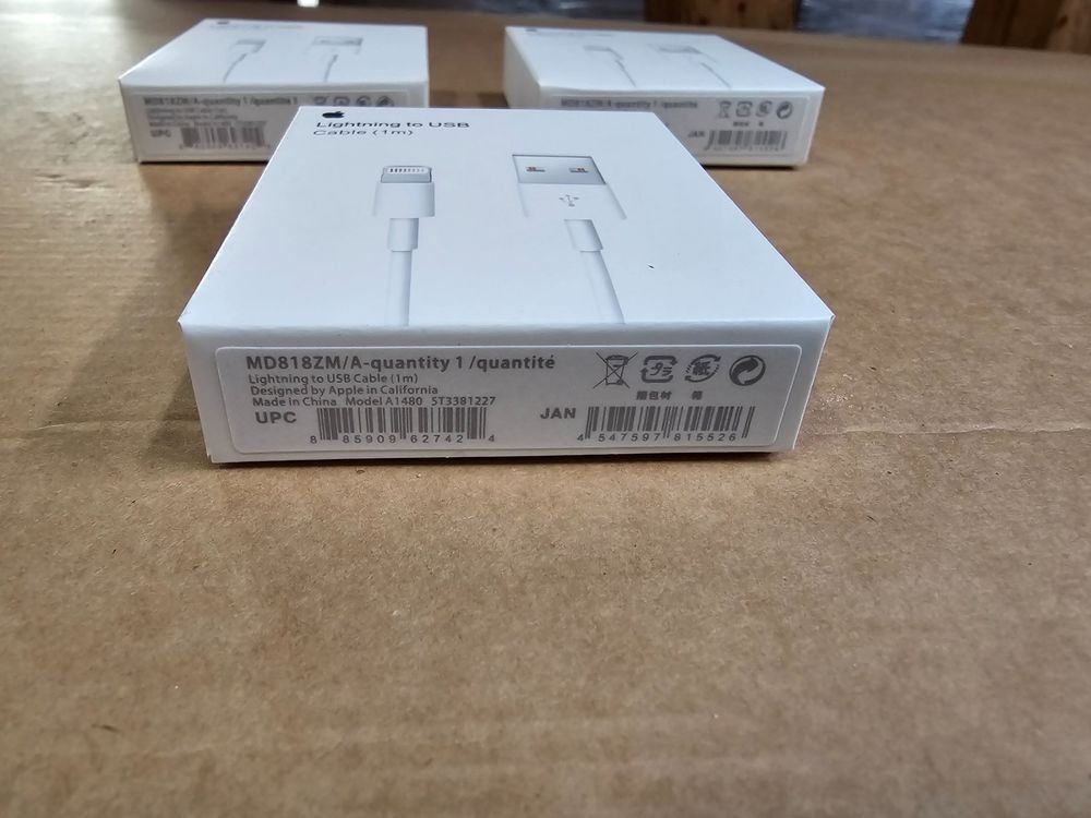 Lecteurs & Adaptateurs: 3xApple iPhone USB Kabel 1m Replika ab 1.- – Neuf avec emballage d'origine à KRINAU par Mio_Liqstyle 3